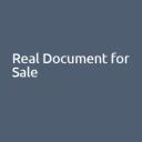 Real Document For Sale logo